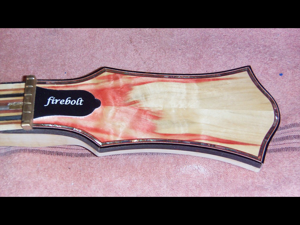 Firebolt in Flamed Box Elder and Yellowheart